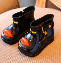 Load image into Gallery viewer, Mini Melissa girls sandals shoes cute bowknot girls rain boots non-slip rain boots kids waterproof rain boots kids shoes