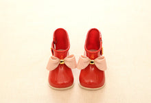 Load image into Gallery viewer, Mini Melissa girls sandals shoes cute bowknot girls rain boots non-slip rain boots kids waterproof rain boots kids shoes