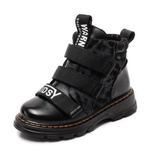Load image into Gallery viewer, Winter Boy Boots Children Shoes New Boy Genuine Leather Fashion Martin Boots Student Sneakers Plus Velvet Warm Kids Snow Boots